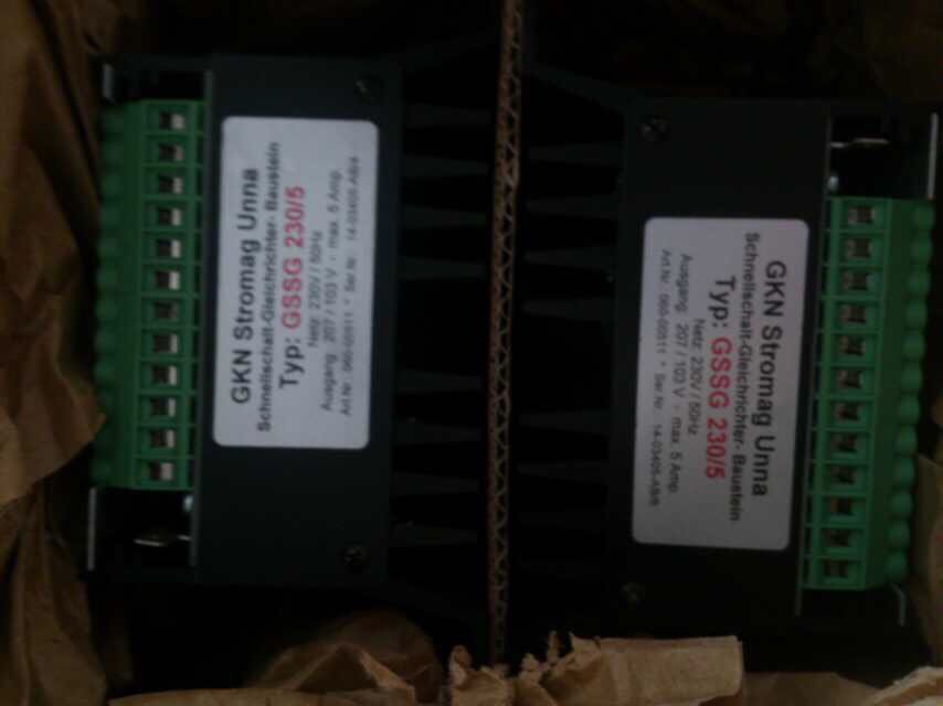 Stromag GSSG 230/5 整流器、剎車整流器、制動(dòng)器